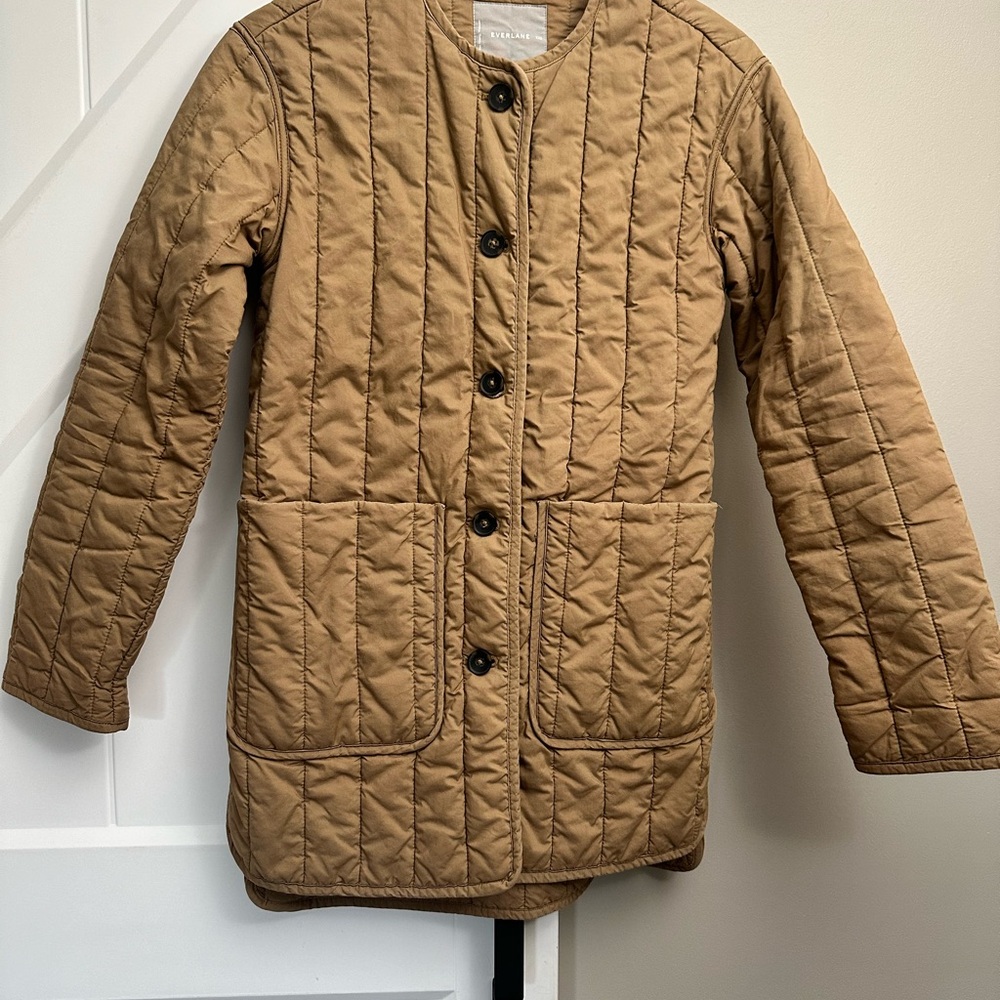 Everlane quilted coat